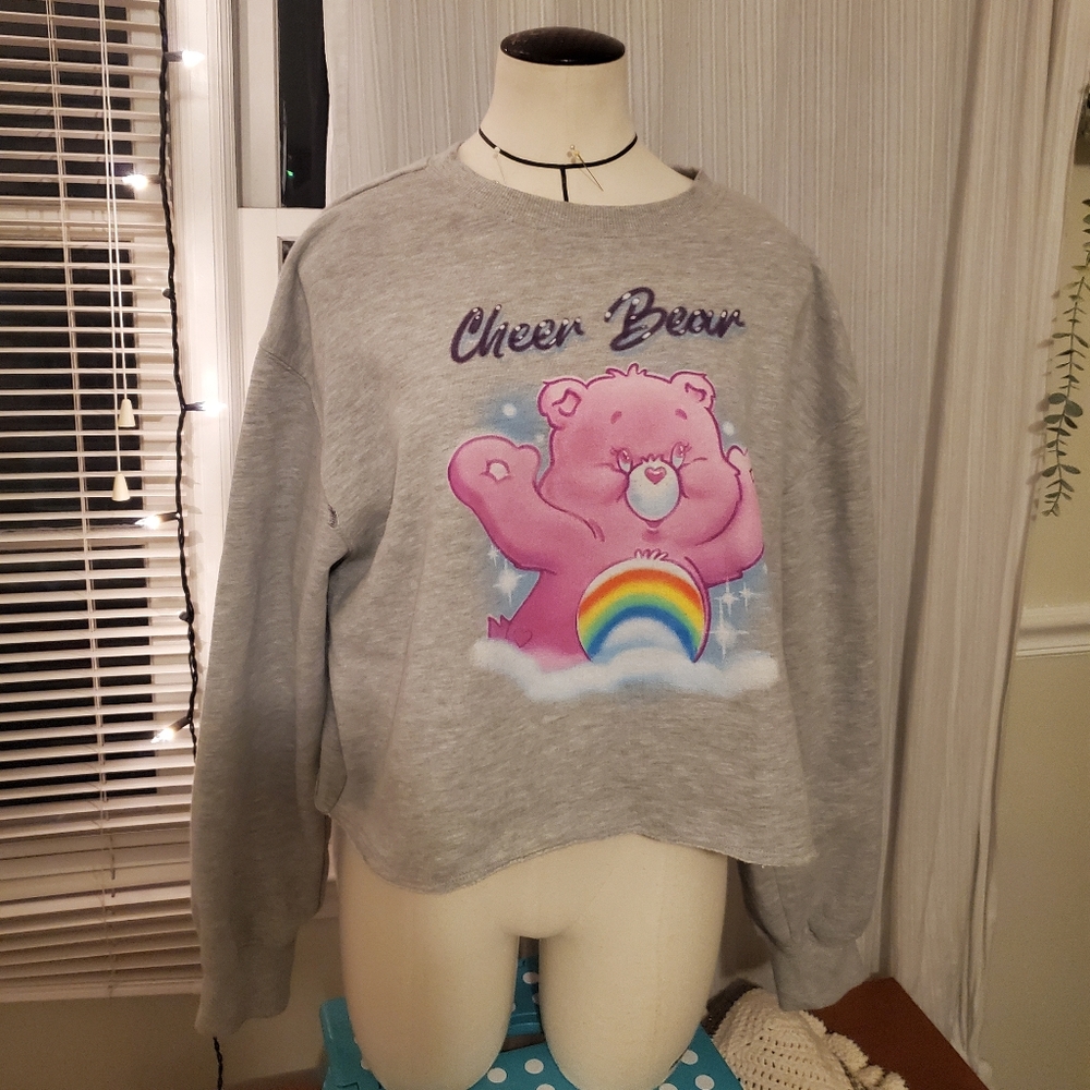 Airbrush Care Bear Sweatshirt